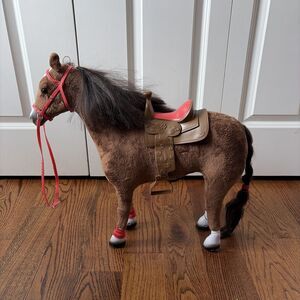 My Life As Horse Posable w/ Saddle and Reins 18"